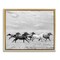 Stupell Industries Galloping Horse Herd Floating Frame By PHBurchett